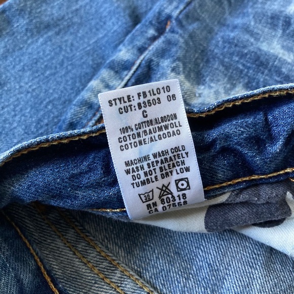 Lucky Brand Jeans Lil Crest 4/27 Embroidered - Picture 8 of 11